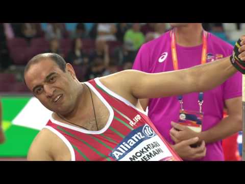 Alireza H. MOKHTARI Gold Men’s Shot Put F53 | Final| London 2017 World Para Athletics Championships