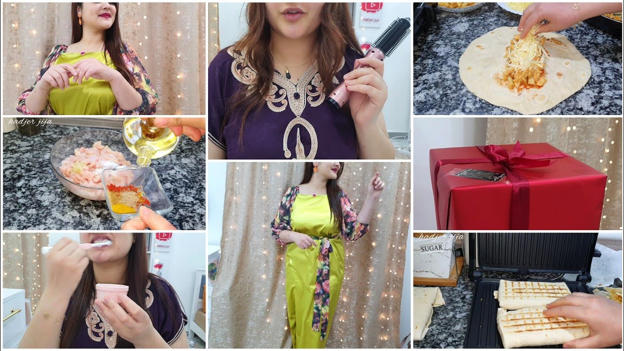 يوم تفحفيح|نعتلكم قندورة العيد مدايرة حالة🔥وصفة قنبلة رجعت سنيا بيض💯تشهاو طاكوس معسل....