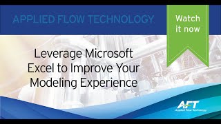 Leverage Microsoft Excel to Improve Your Pipe Flow Modeling Experience