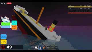 Sink Olympic Build a ship to survivors island