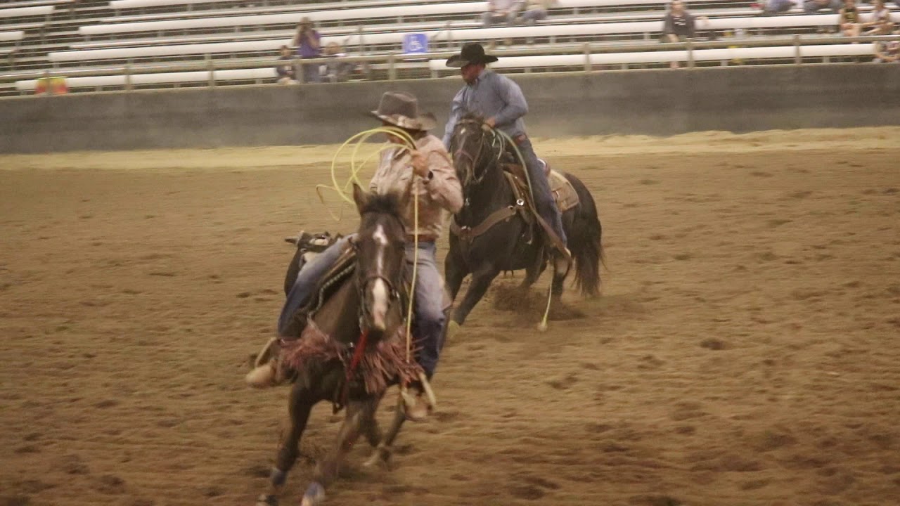 2019 ATRA National Finals - Open Team Roping Round 1 (Clint Dolan & Daley Tilse)