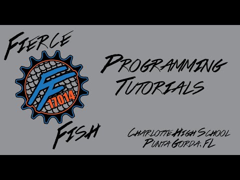 FIRST Tech Challenge Gulf Coast Robotics League- Fierce Fish 17014 Tutorial 10: Touch Sensors