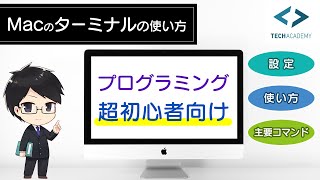 Macのターミナルの使い方【プログラミング超初心者向け】