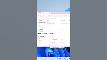Copy and Paste Files - Windows 11 Tip of the Day
