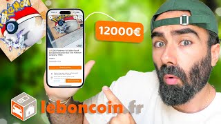 Je trouve une BOÎTE POKÉMON à 12000€ sur LEBONCOIN.. ?