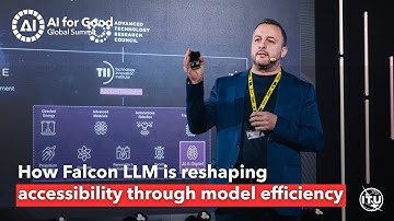 Bringing the power of AI to the mass: Falcon LLM – Hakim Hacid (Technology Innovation Institute)