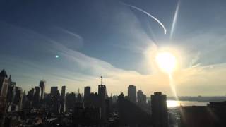 NYC sunset time-lapse January 31st, 2016