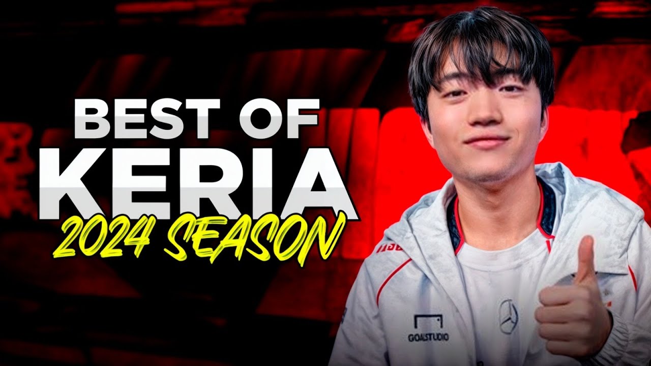 Best of T1 Keria | 2024 Highlights - YouTube