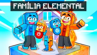 Familia Elemental no Minecraft