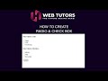 How to Create a Form in Html Part 2 | Basic Html Css Tutorial For Beginners Class 6