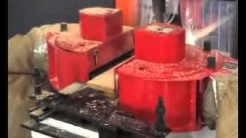 Hanvy 4 side moulder with splitter saw