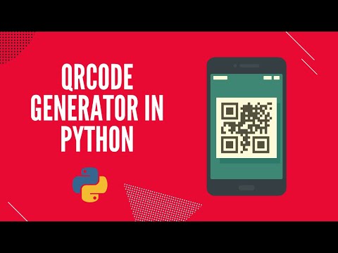 Qr-code generator in python | QR CODE | python project | python | Geeky Asif |