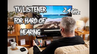Echo® Radiolink2.4G TV and Personal  Listener For Hard Of Hearing