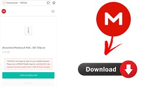 cara download file di link MEGA tanpa Login aplikasi screenshot 2
