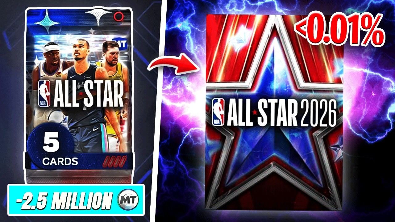 ODDS for ALLSTAR PIECES in MyTeam PACKs? 3 MILLION MT PACK OPENING Calculating Odds.