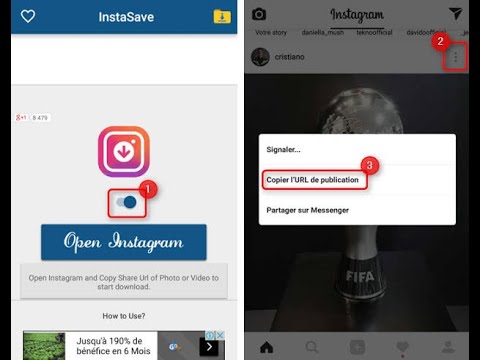 comment télécharger une photo ou une video sur instagram - YouTube