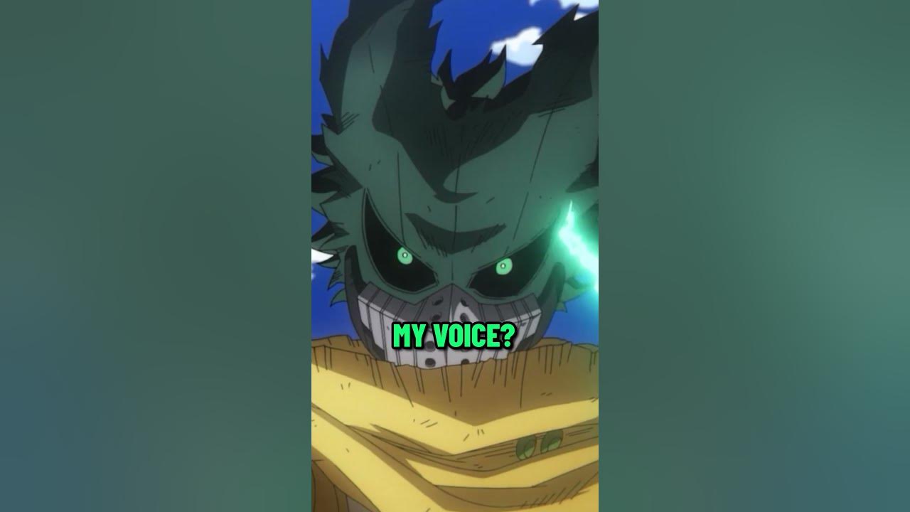 Deku's Voice CHANGED | My Hero Academia the Movie: Dark Deku ABRIDGED