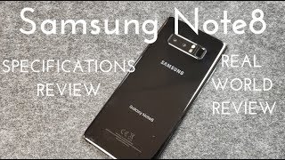 Samsung Galaxy Note8 Specs Video (Real World Review) - YouTube