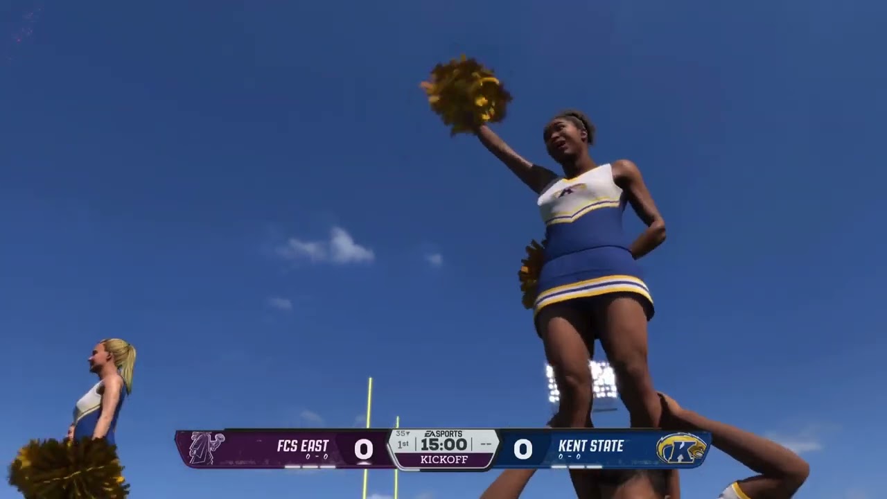 Highlights: College Football 26, Dynasty Mode, Week 1, 2027, FCS East @ Kent State