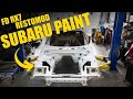 Building a forgotten mazda rx7 ep 5 painting using subaru colors