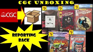 REPORTING BACK! Modern CGC comic book unboxing post clean and press Amazing spiderman 300 316 WOW