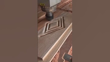 Easy Wooden Window Design CNC Router Machine. #shorts