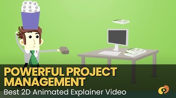 2D animated Explainer Video for Fengoffice - Powerful Project Management