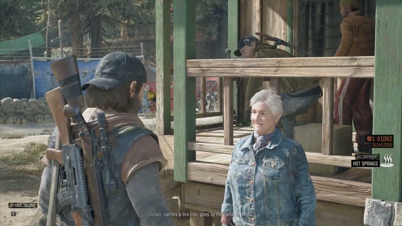 ( Days Gone ) -- TALK TO TUCK