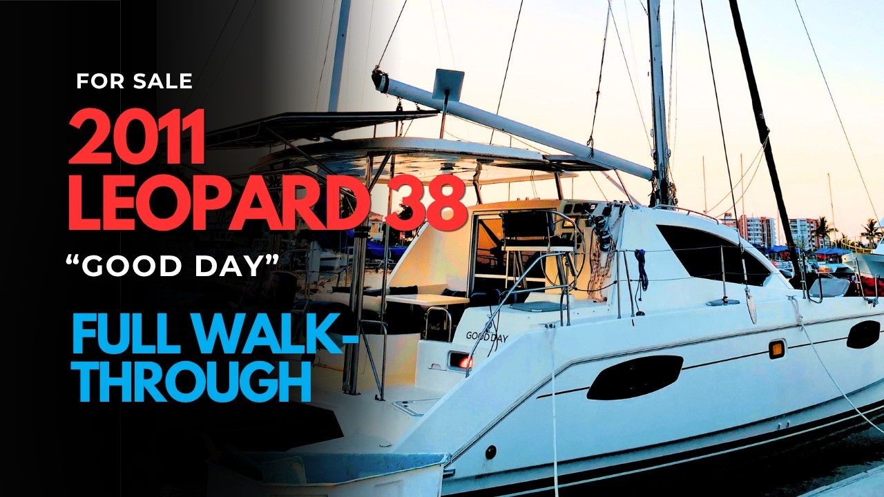 ⁣2011 Leopard 38 Boat Tour & Walkthrough | For Sale in Mexico