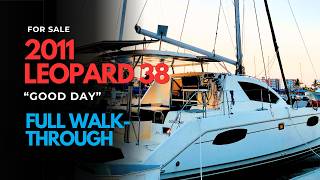 2011 Leopard 38 Boat Tour & Walkthrough | For Sale in Mexico