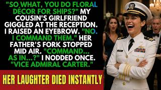 She Mocked My â Girly Navy Jobâ at the Reception â Until I Introduced Myself as Vice Admiral Carter