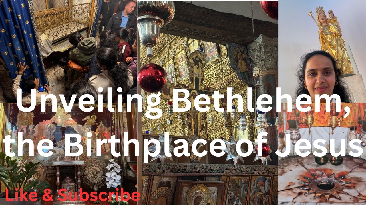 Unveiling the church of nativity Bethlehem | A journey to JESUS  Birthplace #bethlehem #nativity