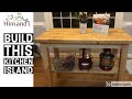 How to make simple DIY Kitchen Island