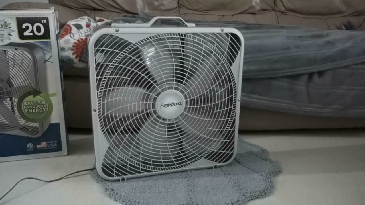 Вентилятор Aerospeed 20 дюймов, модель BX 400, с замененным термостатом.