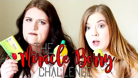 THE MIRACLE BERRY CHALLENGE WITH BROGAN! || Joanne...