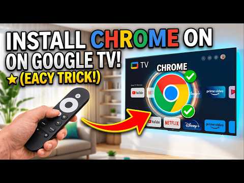 How to Install Google Chrome on Google TV (Easy Trick)