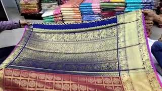 Traditional Silk Saree Open Video