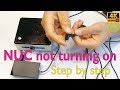 Intel NUC not turning on - disassembly and fault tracing - faulty switch