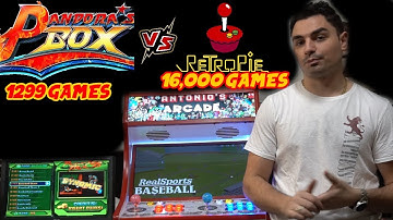 Retropie vs Pandora