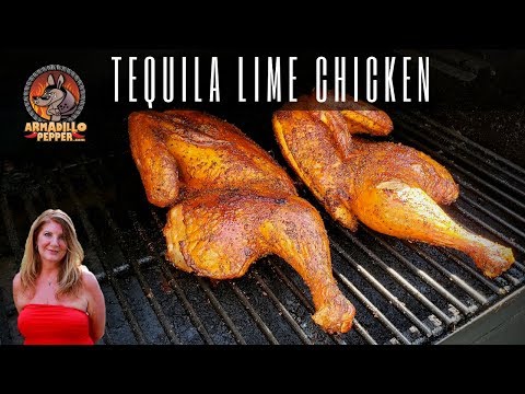 Chicken on Pit Boss Pellet Grill | Tequila Lime Chicken