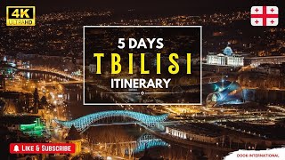 Tbilisi Georgia 4 Nights 5 Days Tour Itinerary - Your Ultimate Travel Plan Dook Travels