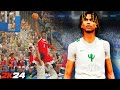 THIS 6’7 POINT GUARD WENT OFF|| HIGH SCHOOL HOOPS 2K24|| CANYON INT IS OP