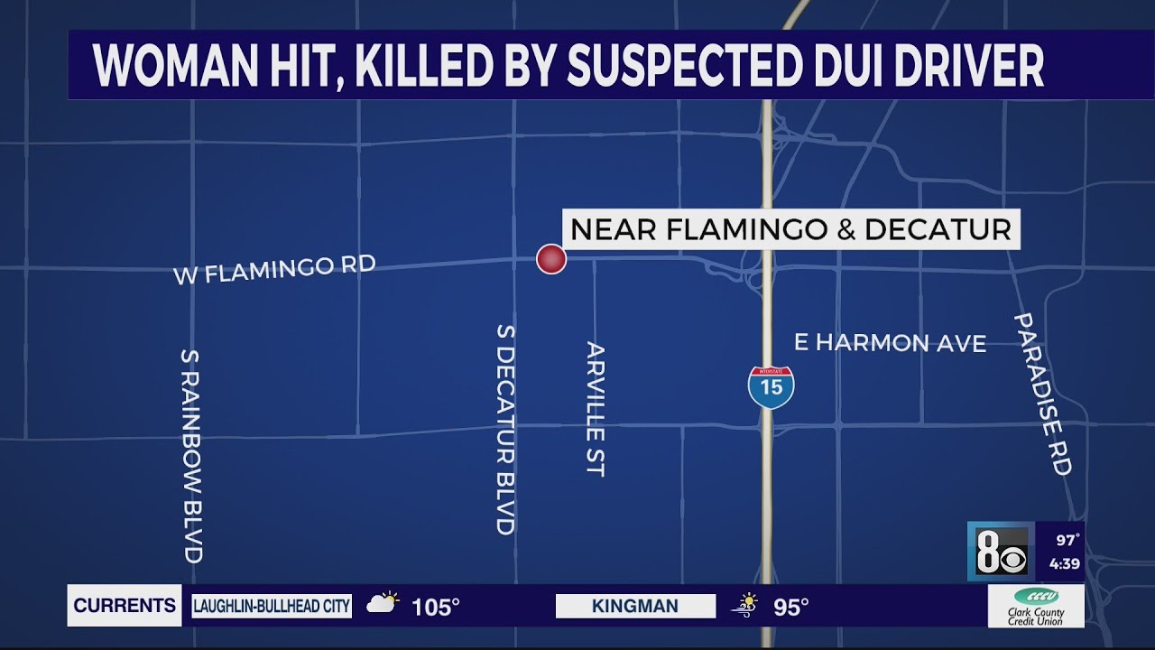 Las Vegas man faces DUI charge in deadly hit-and-run crash - YouTube