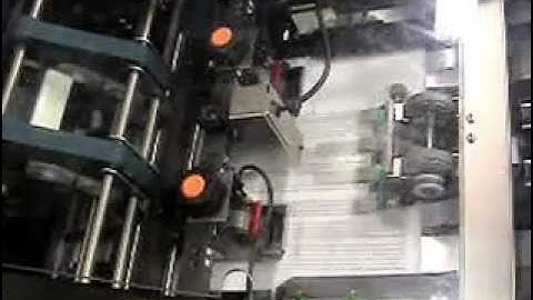 DUPLO DSF-2000 SET FEEDER and DBM 120SS BOOKLETMAKER SYSTEM TEST RUN 4