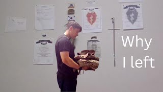 Why I left the Army