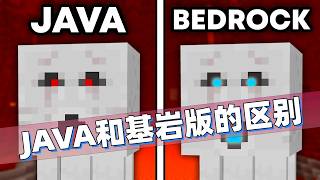 我的世界：老哥居然找出了68个JAVA版本和基岩版的区别！