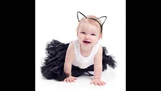 BLACK CAT EAR HEADBANDS FOR WOMEN, GIRLS