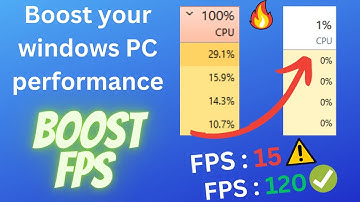 How To Fix Windows 10 Lagging / Slow Problem | Boost Windows Performance Very Easy | [ QUICK FIX ]