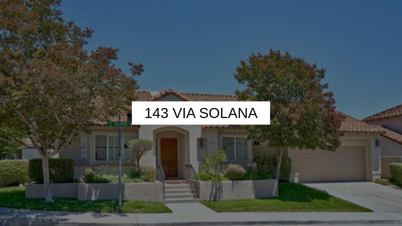 143 Via Solana Santa Paula Real Estate YouTube
