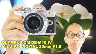 【超軽量500g】標準レンズセットで夜の花。OLYMPUS OM-D E-M10 Mark IV + M.ZUIKO DIGITAL 25mm F1.8